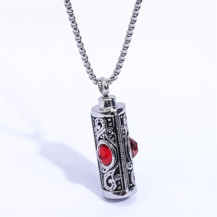 cylinder cremation jewelry
