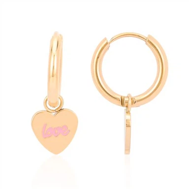 Обручи-сердечки Huggie