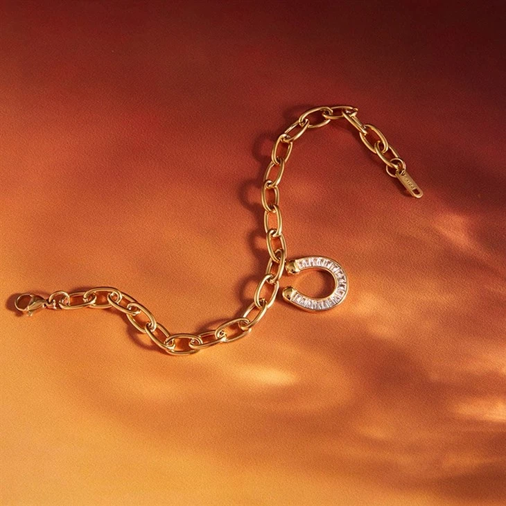 Horseshoe U Shape Zircon Bracelets high quality