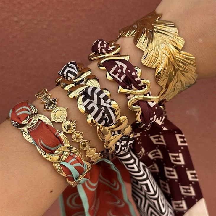 Scarf Knotted Cuff Bangle best
