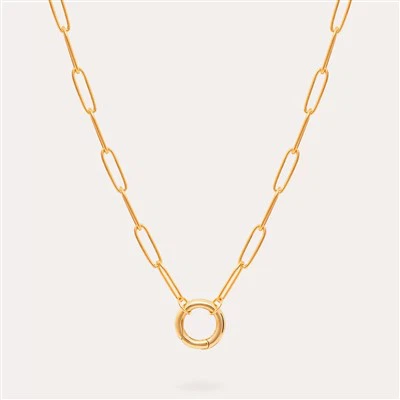 Ожерелье-цепочка со скрепкой